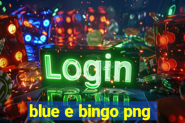 blue e bingo png